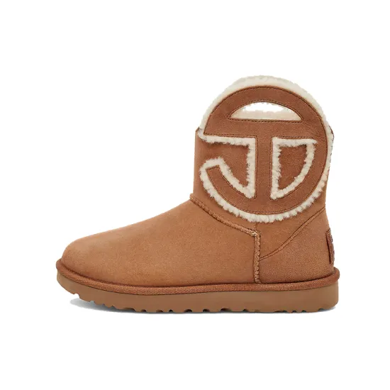 UGG X Telfar Logo Mini Chestnut