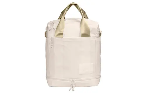 THE NORTH FACE 26L Backpack Double Shoulder Outdoor Bag Crinkle Fabric Gardenia White Women's