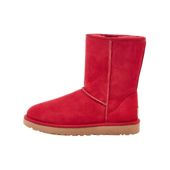 UGG Classic Short II Boot Ribbon Red Women's