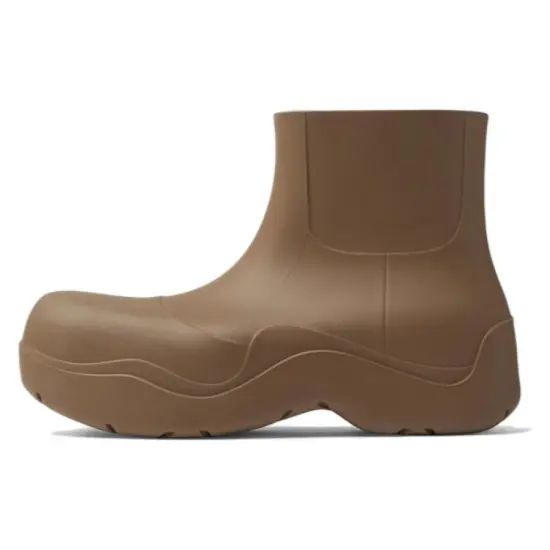Bottega Veneta Puddle Ankle Boots Men Brown