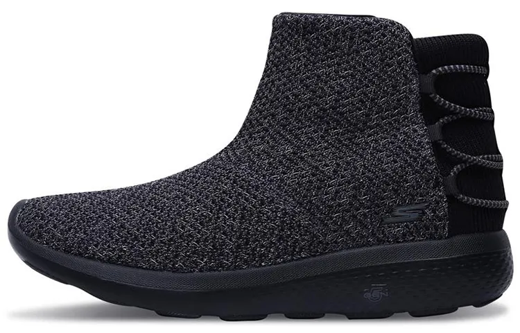 Skechers ON THE GO Thermal Short Snow Boots Women's Black Gray