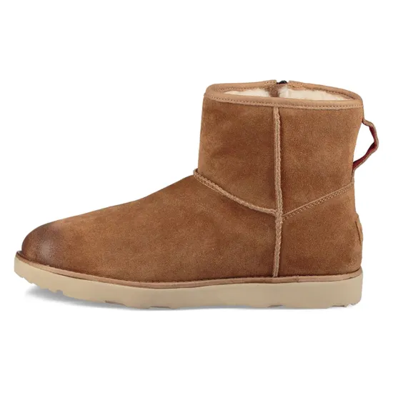 UGG CLASSIC MINI Snow Boots Men Chestnut Multi