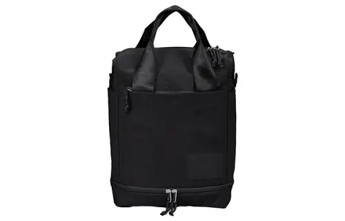 THE NORTH FACE 26L Backpack Double Shoulder Outdoor Bag Crinkle Fabric Black Women's