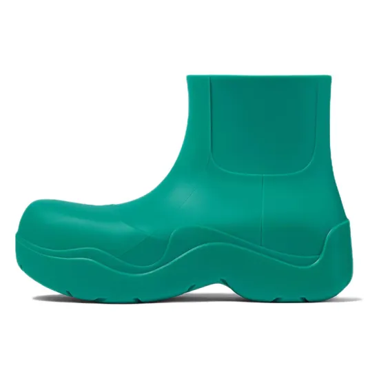 Bottega Veneta Puddle Ankle Boot Acid Turquoise Women's