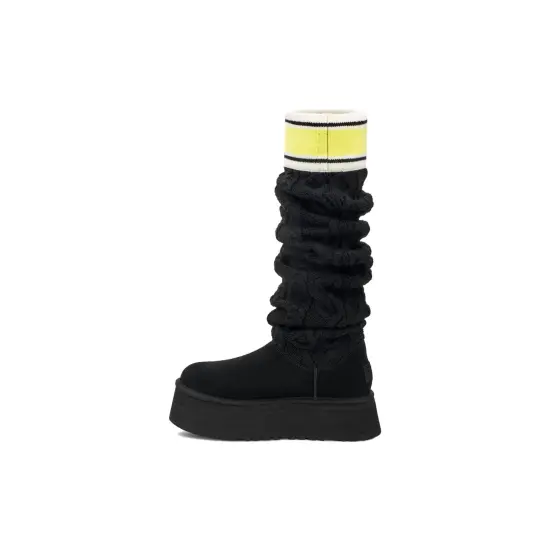 UGG Ankle Boots Women's Black/Yellow
