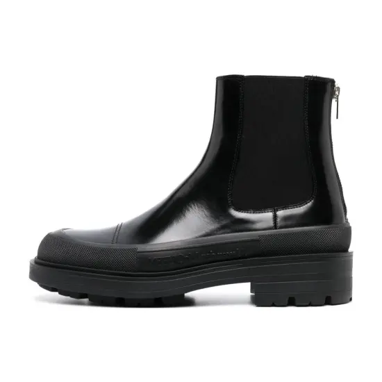 Alexander McQueen Chelsea Ankle Boots 'Black'