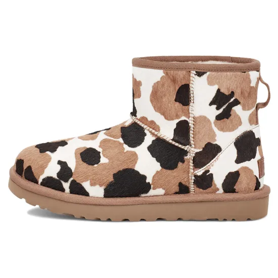 UGG Classic Mini Boot Cow Print Women's