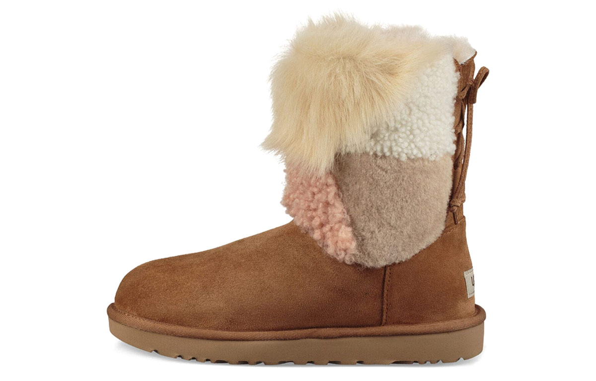 UGG Classic Short Patchwork Fluff