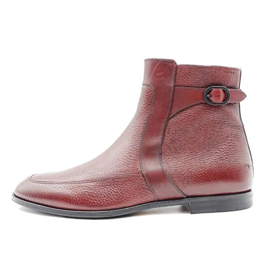 BALLY Ankle Boots Men Red