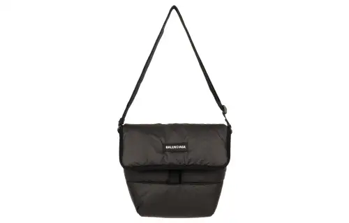 Balenciaga Polyamide Crossbody Bag, Shoulder Bag Men's Black