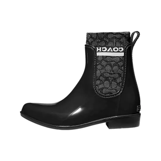 COACH Chelsea Boots Women's Black