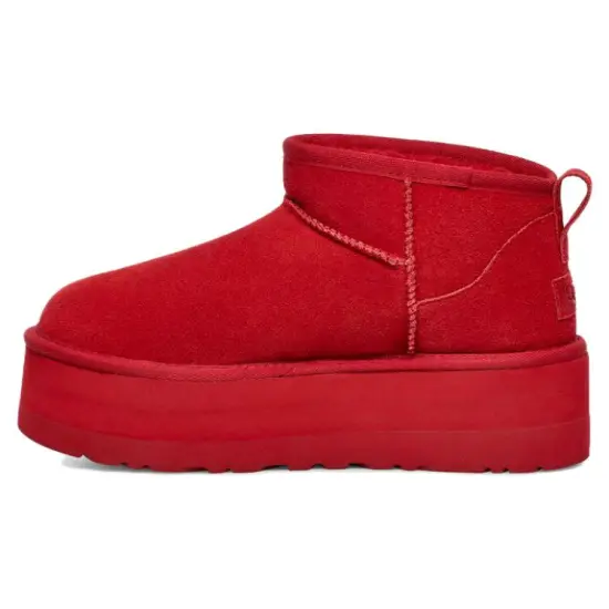 UGG Classic Ultra Mini Platform Boot Samba Red Women's