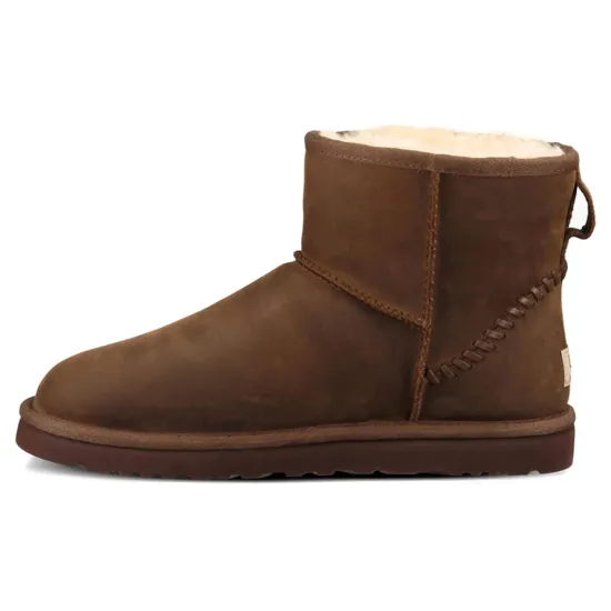 UGG CLASSIC MINI Snow Boots Men Chestnut Multi