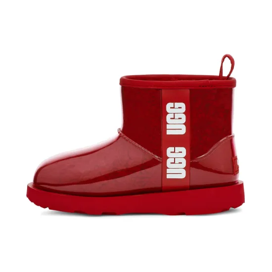 UGG Classic Clear Mini Boot Samba Red Women's