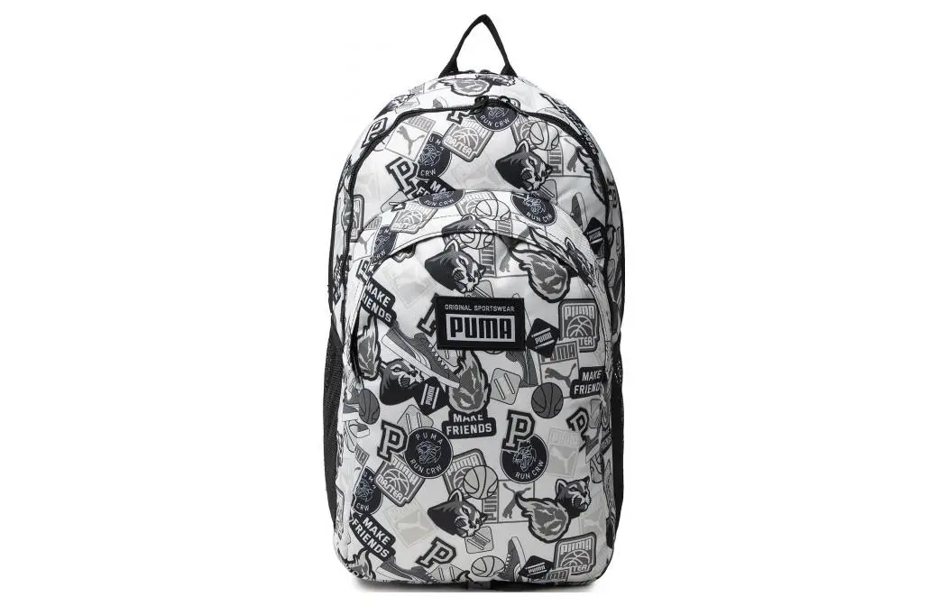 PUMA Polyester Backpack Regular Unisex White