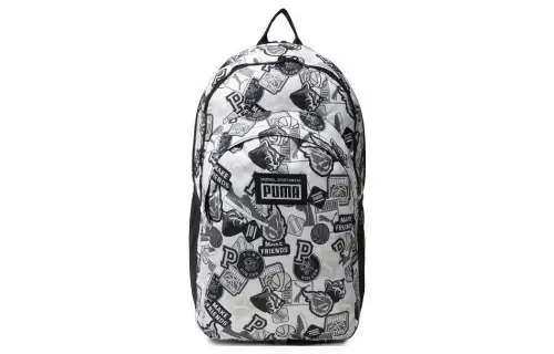 PUMA Polyester Backpack Regular Unisex White