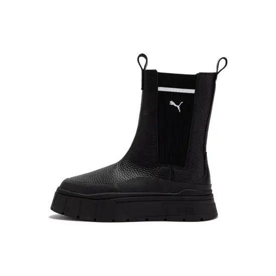 Puma Women's Mayze Stack Chelsea Boot 'Black'