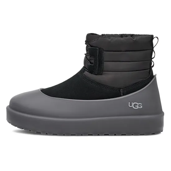 UGG Classic Mini Lace-Up Weather Boot Black