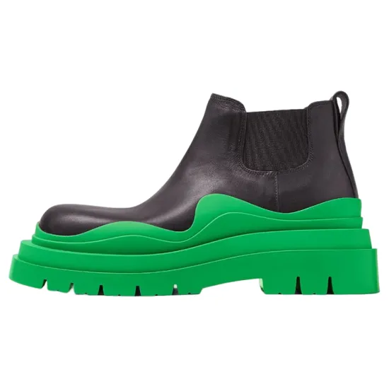 Bottega Veneta Tire Chelsea Boots Women's Black