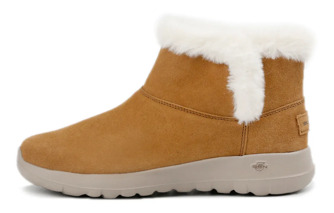 Skechers On The Go Joy Snow Boots 'Brown White' Women's