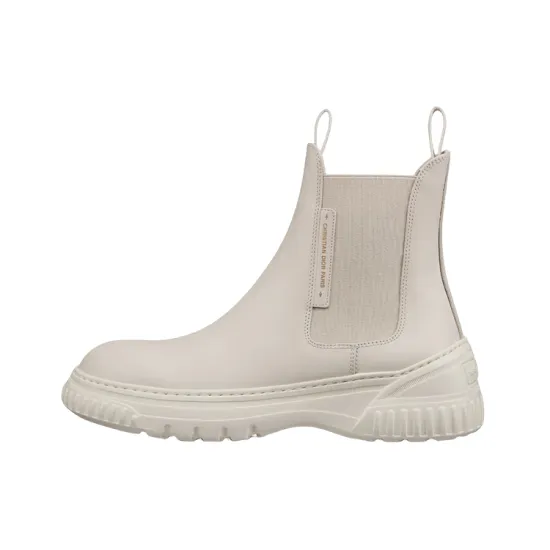 DIOR D-Racer Chelsea Boots Women's White