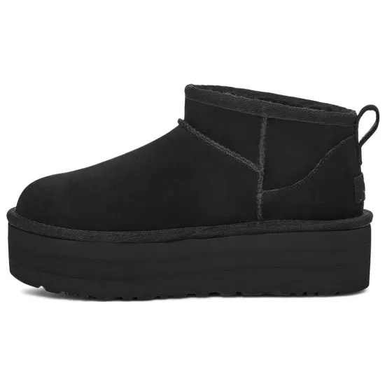 UGG Classic Ultra Mini Platform Boot Black Women's