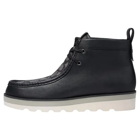 COACH Ankle Boots Men Black