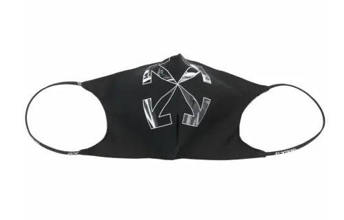 OFF WHITE Caravaggio Arrow Printed Face Mask