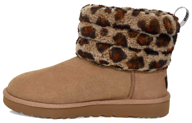 UGG Fluff Mini Quilted Leopard