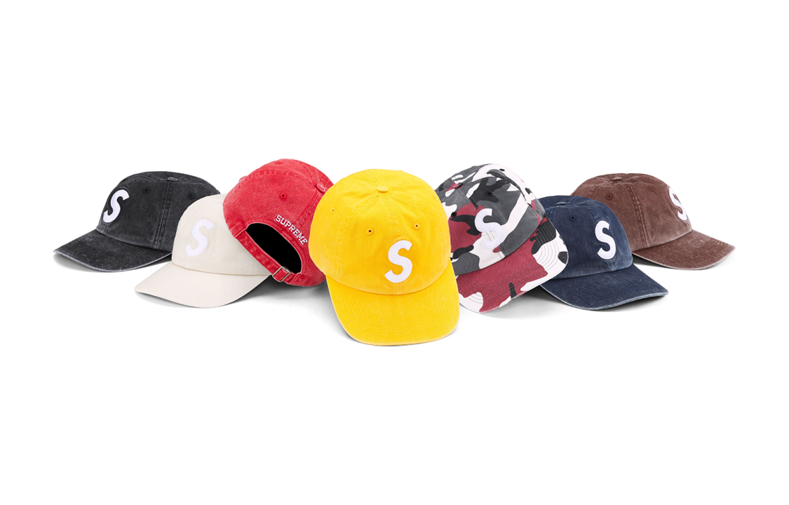 Кепка Supreme FW23 WEEK 1 Pigment Print S Logo 6-Panel (разноцветная)