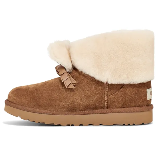 UGG CLASSIC MINI Snow Boots Women's Chestnut Brown