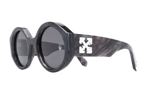 OFF WHITE Sara Round Frame Sunglasses
