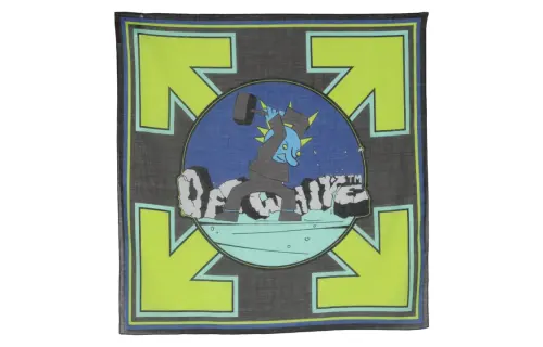 OFF WHITE Knit Scarves Men's