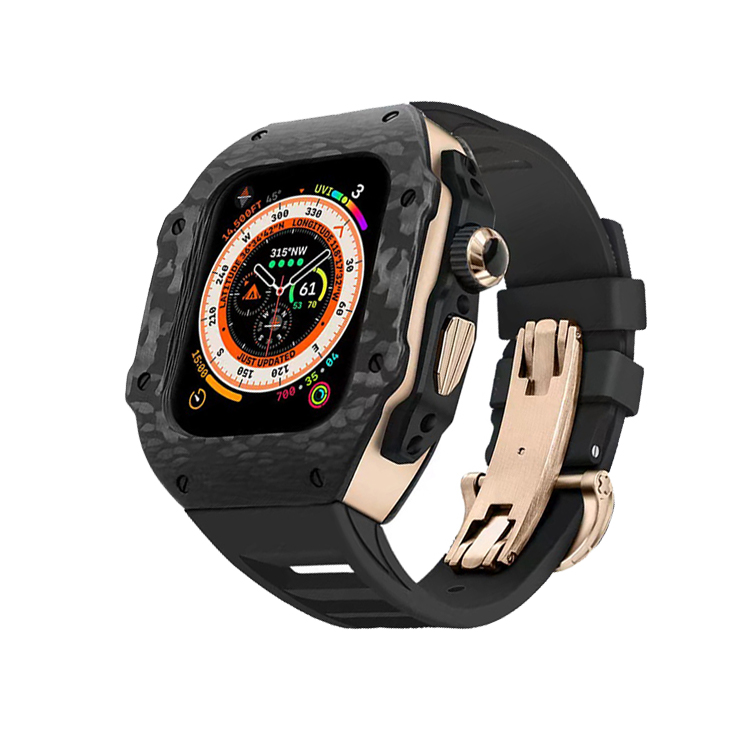 Apple, rubber watch strap, modified protective case for men and women, 49mm