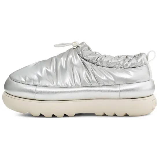 UGG Classic Maxi Clog Metallic Silver Women's