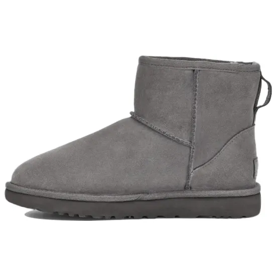UGG CLASSIC MINI Snow Boots Women's Grey/Black