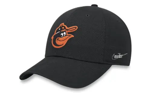 Nike Cotton Baseball Caps Men's Black