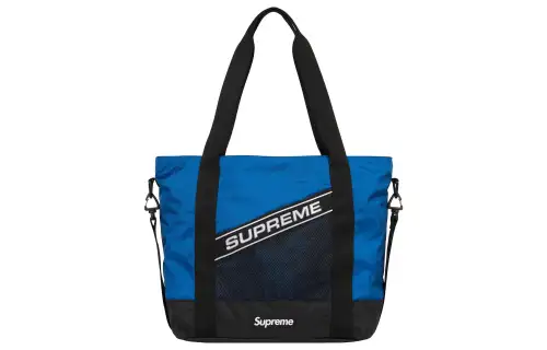 Supreme Waterproof Nylon Tote Bag, Shopping Bag, Handbag Regular Unisex Blue
