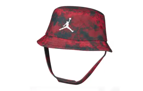 Jordan Cotton Bucket Hats Kids' Red