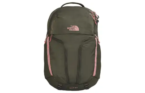 THE NORTH FACE Backpack Outdoor Bag Recycled Nylon With Polyester Green Women's