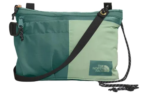 THE NORTH FACE 2.7L Outdoor Bags Recycled Nylon Green Unisex