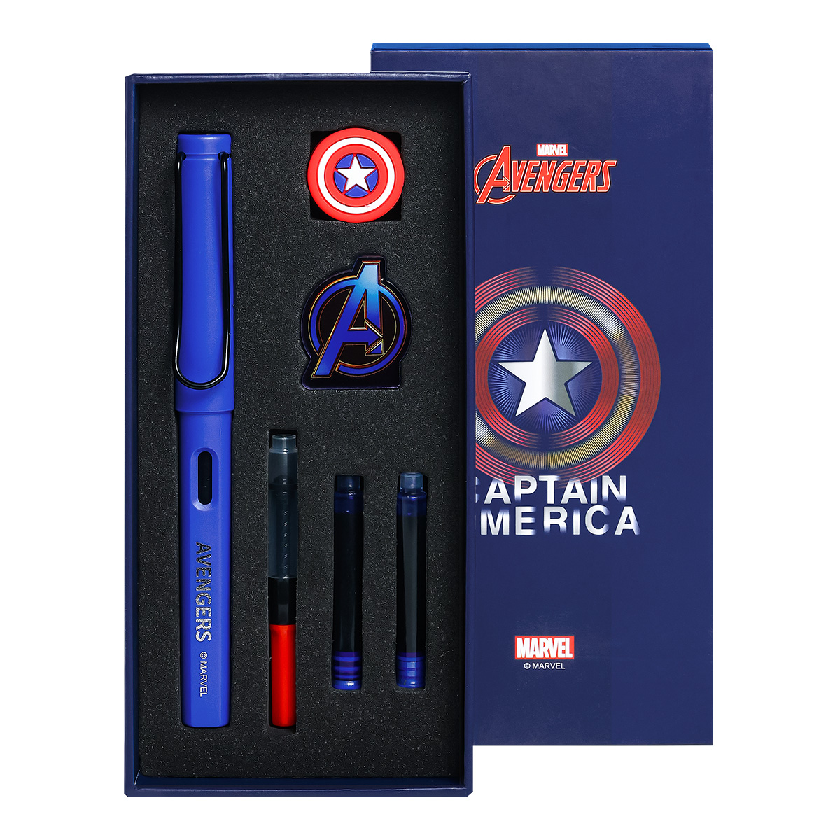 Disney Disney, gift-boxed pen for students, calligraphy, children's set, stationery, for beginners