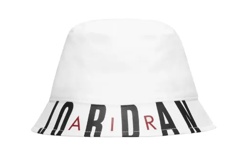 Jordan Bucket Hats Unisex White