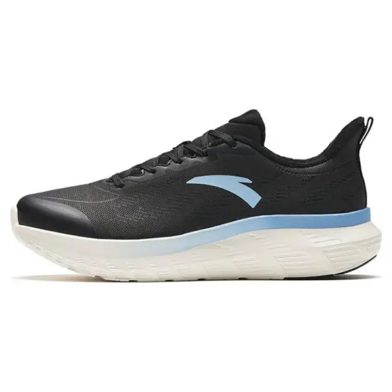 Anta Light Cloud Cushioning Warm Low-Top Running Shoes Women's Black