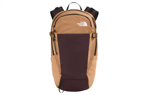 THE NORTH FACE 24L Backpack Outdoor Bag Recycled Nylon Brown Unisex