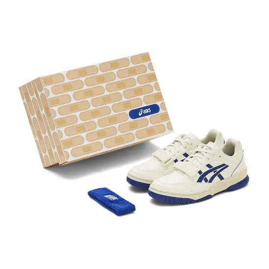 Asics Gel-Spotlyte Vintage Basketball Shoes Unisex Low-top White Blue