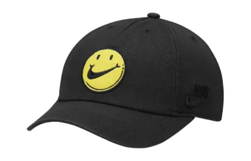 Nike Cotton, Polyester Baseball Caps Kids' Black