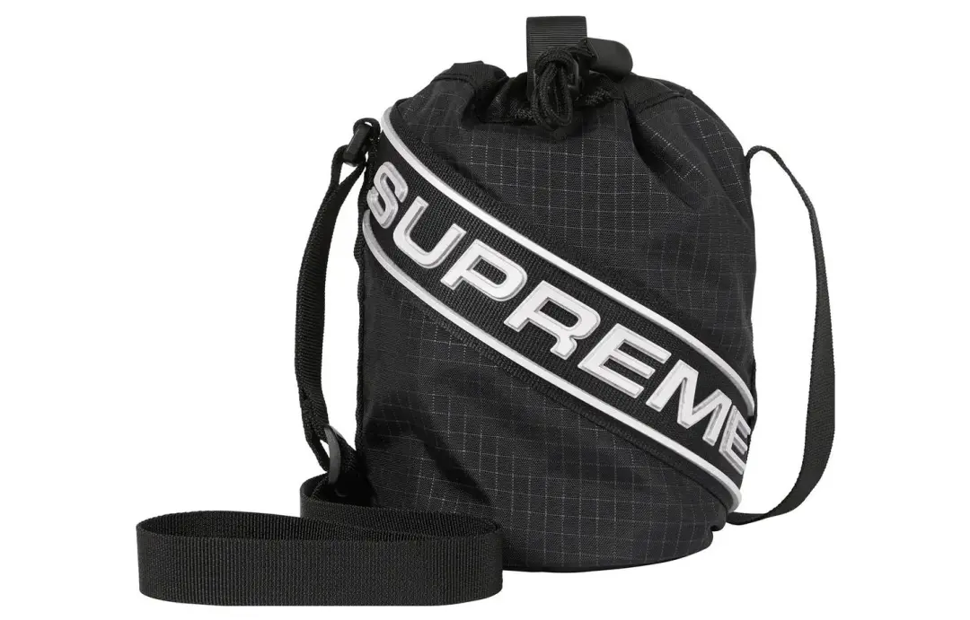Supreme Nylon Crossbody Bags Regular Unisex Black