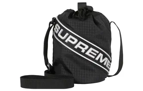 Supreme Nylon Crossbody Bags Regular Unisex Black