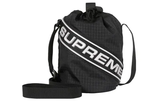 Supreme Nylon Crossbody Bags Regular Unisex Black